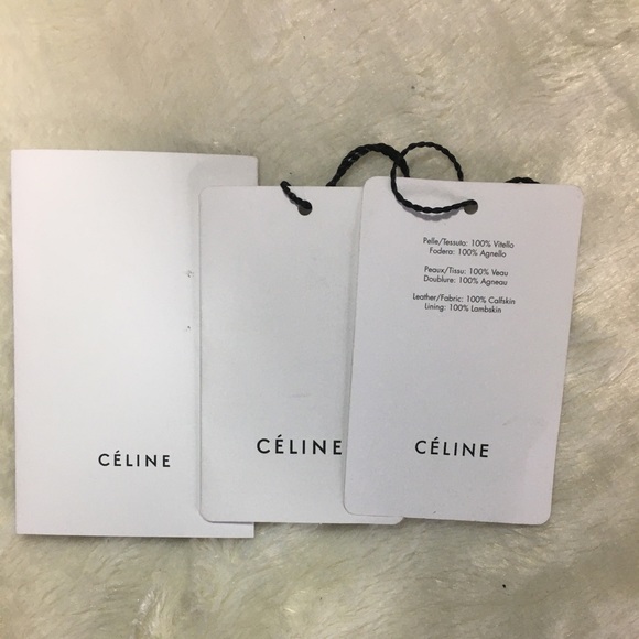 CELINE BEIGE & PINK MINI LUGGAGE TOTE BAG - Picture 3 of 8